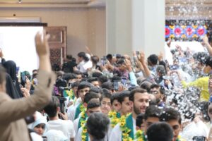 تجلیل از حافظان کل در حرم شاهچراغ شیراز-بیت الاحزان حضرت ولیعصر