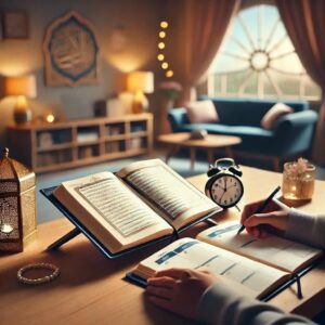 مدیریت زمان در برنامه های فشرده حفظ قرآن